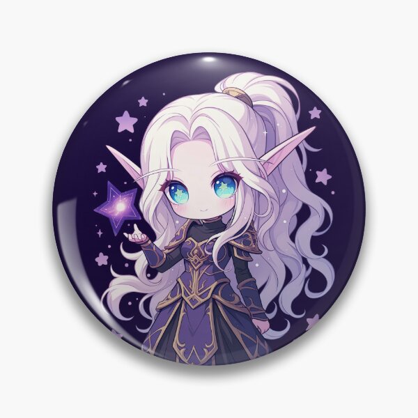 Item preview, Chibi Elf Cosmic Mage designed and sold by A-Artistries.