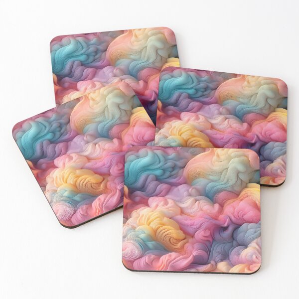 Item preview, surreal colourful cloud pattern design 07 designed and sold by GeoffBeattie.