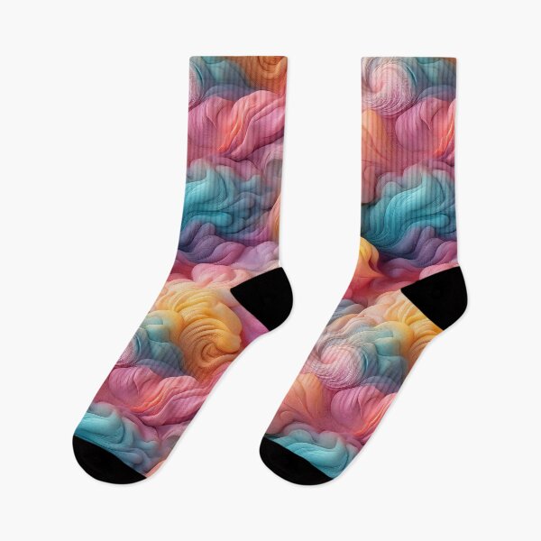 Item preview, surreal colourful cloud pattern design 07 designed and sold by GeoffBeattie.