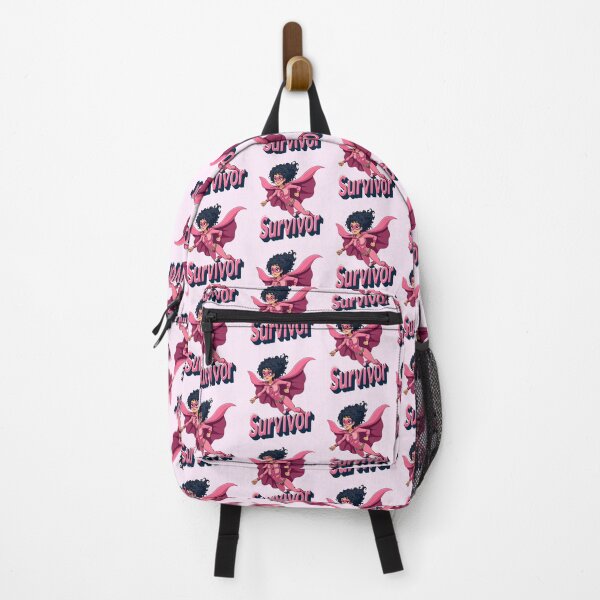 Item preview, Women Survivor Breast Cancer Awareness Superwomen Survivor designed and sold by PurpleLoveStore.