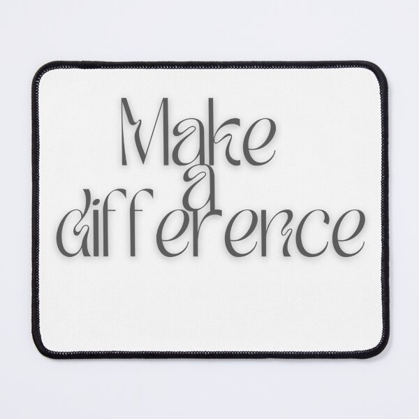 Item preview, Make A Difference Typography Design designed and sold by Our Bible Journey.