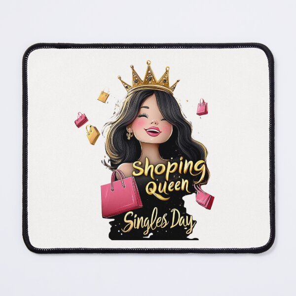 Item preview, Shoping queen singles day Living My Best Single LifeT-shirt. designed and sold by DigitalArtByNow.