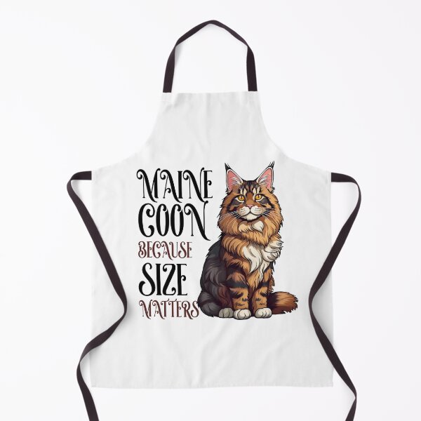 Item preview, Maine Coon Cat - Because Size Matters designed and sold by Kspirit Designs.