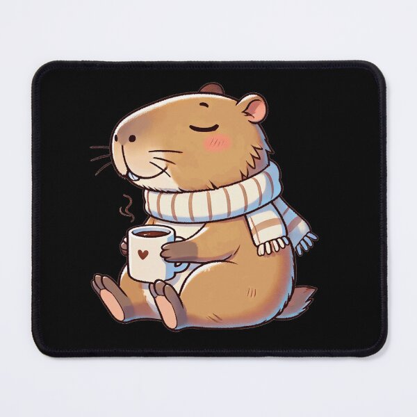Item preview, Christmas Capybara & Coffee Women Capybara Lover designed and sold by BlueBerry-Pengu.