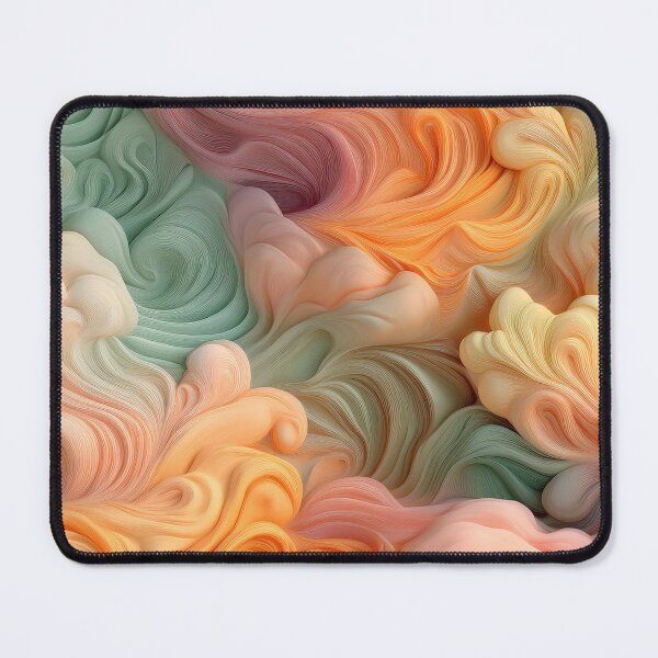Item preview, surreal soft toned, colourful cloud pattern design 09 designed and sold by GeoffBeattie.