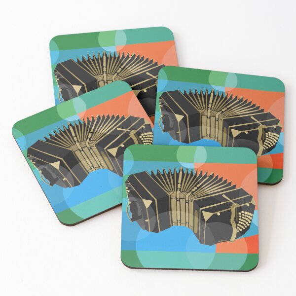 Item preview, Argentine Tango Bandoneon Pop Art Painting designed and sold by infinitetango.