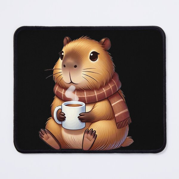 Item preview, Christmas Capybara & Coffee Women Capybara Lover designed and sold by BlueBerry-Pengu.