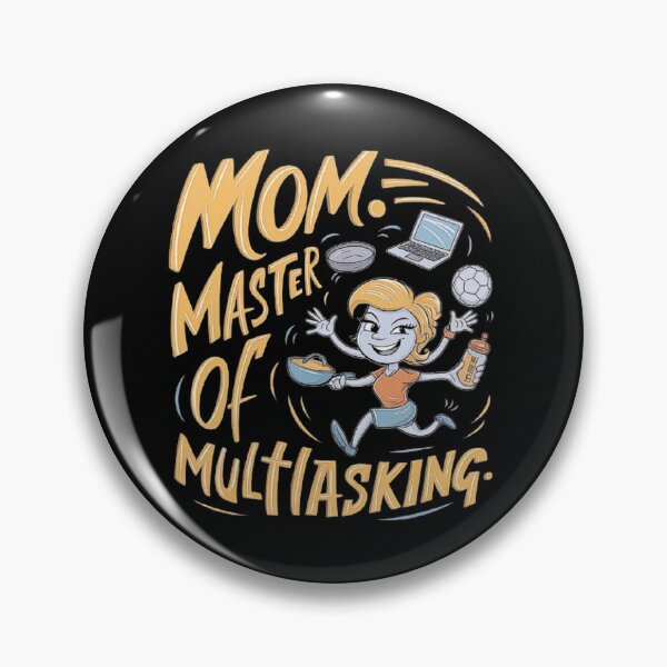 Item preview, Mom Master of Multitasking - Fun Mother’s Day Poster designed and sold by love3617.