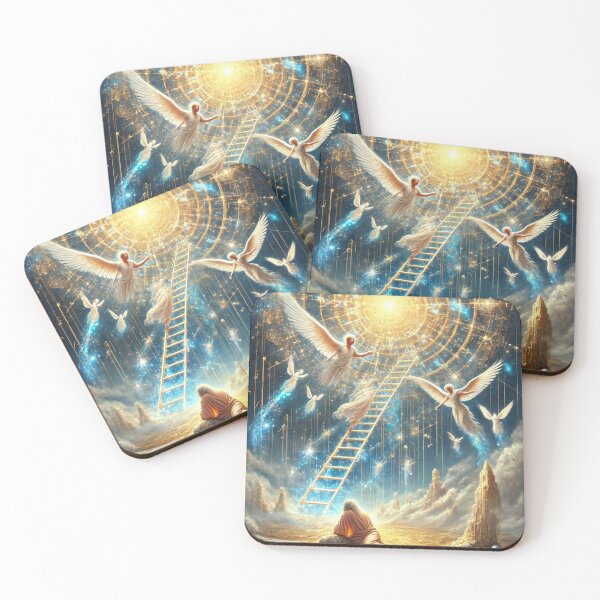 Item preview, Jacob's Ascension Celestial Journey to the Divine Realm designed and sold by VonHogler.