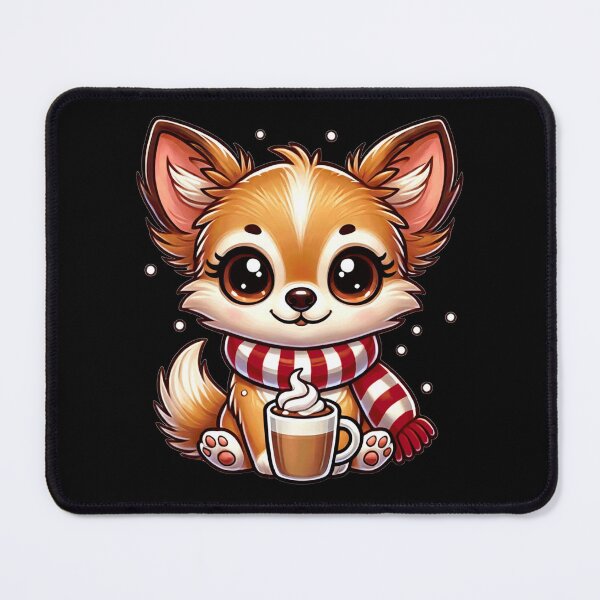 Item preview, Christmas Chihuahua & Coffee Women Chihuahua Lover designed and sold by BlueBerry-Pengu.