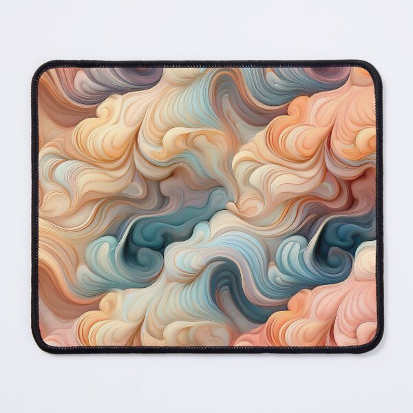Item preview, surreal soft toned, colourful cloud pattern design 10 designed and sold by GeoffBeattie.