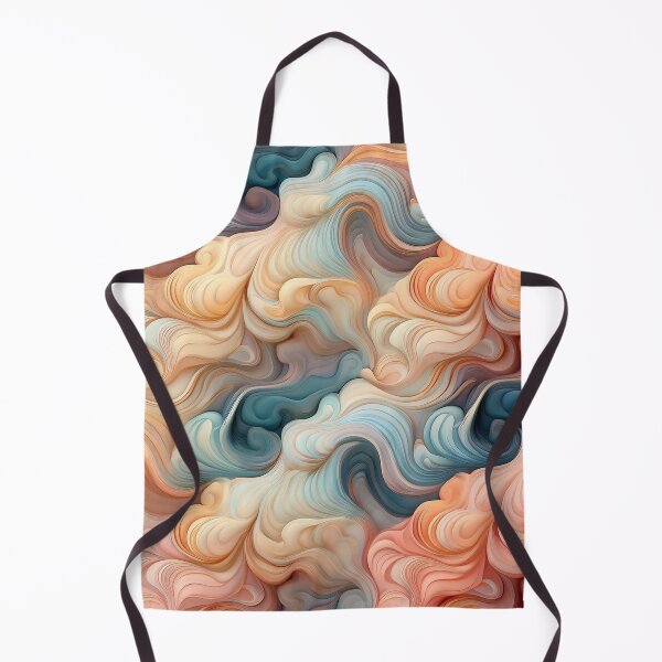 Item preview, surreal soft toned, colourful cloud pattern design 10 designed and sold by GeoffBeattie.