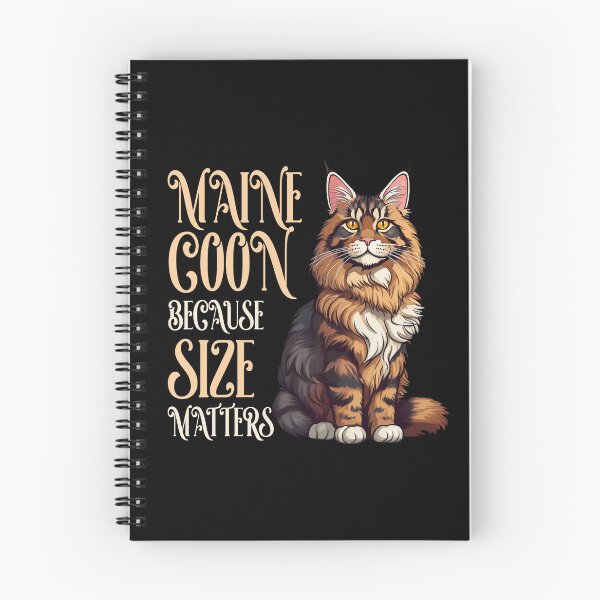 Item preview, Maine Coon Cat - Because Size Matters designed and sold by Kspirit Designs.