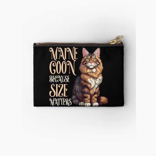 Item preview, Maine Coon Cat - Because Size Matters designed and sold by Kspirit Designs.