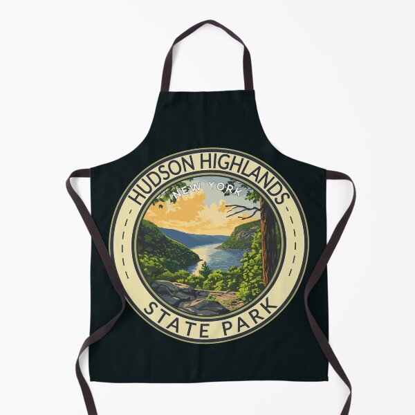 Item preview, Hudson Highlands State Park New York Travel Art Badge designed and sold by KrisSidDesigns.