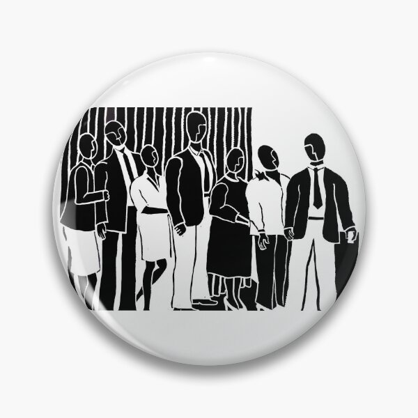 Item preview, Faces Have Been Changed to Protect the Innocent - Original Linocut designed and sold by Jamie  Taylor.