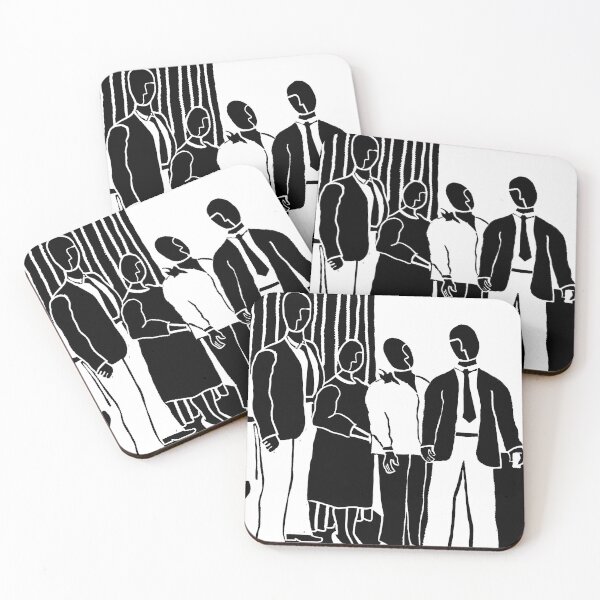 Item preview, Faces Have Been Changed to Protect the Innocent - Original Linocut designed and sold by Jamie  Taylor.