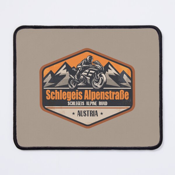 Item preview, Schlegeis Alpine Road Austria Motorcycling Mountain Design designed and sold by CynthiaGraphics.