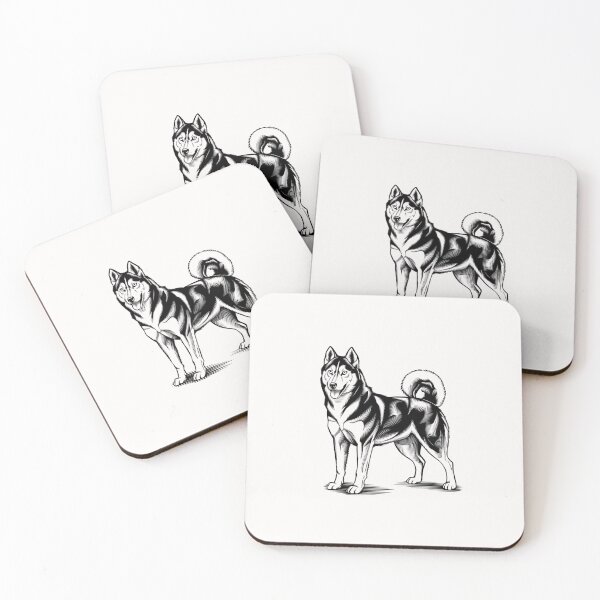 Item preview, A stylized black and white illustration of a siber designed and sold by chessnegocios.