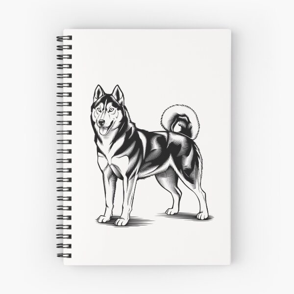 Item preview, A stylized black and white illustration of a siber designed and sold by chessnegocios.