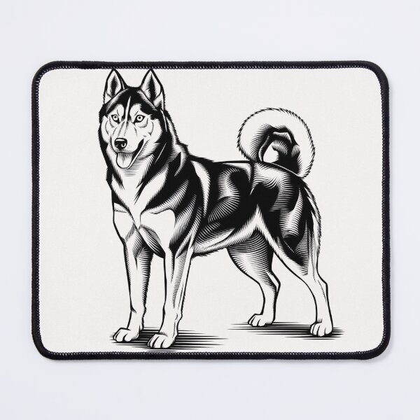 Item preview, A stylized black and white illustration of a siber designed and sold by chessnegocios.