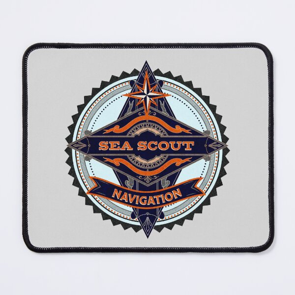 Item preview, Sea Scout Navigation Compass Badge designed and sold by antarte99.