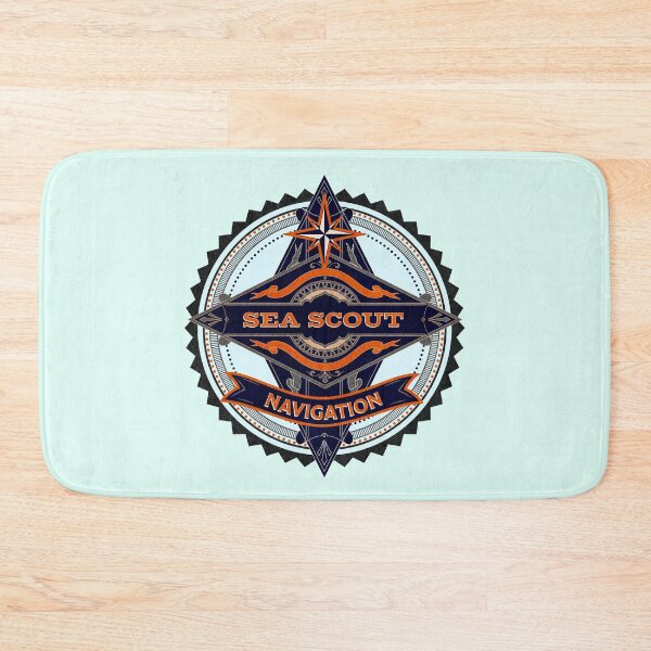 Item preview, Sea Scout Navigation Compass Badge designed and sold by antarte99.