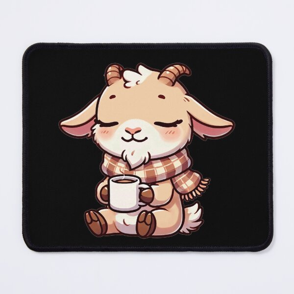 Item preview, Christmas Goat & Coffee Women French Bulldog Lover designed and sold by BlueBerry-Pengu.
