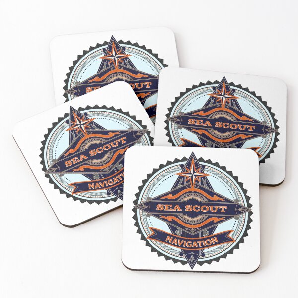 Item preview, Sea Scout Navigation Compass Badge designed and sold by antarte99.
