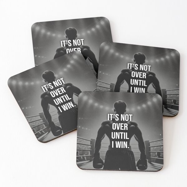 Item preview, Boxer It's Not Over Until I Win Motivational designed and sold by Printend _.