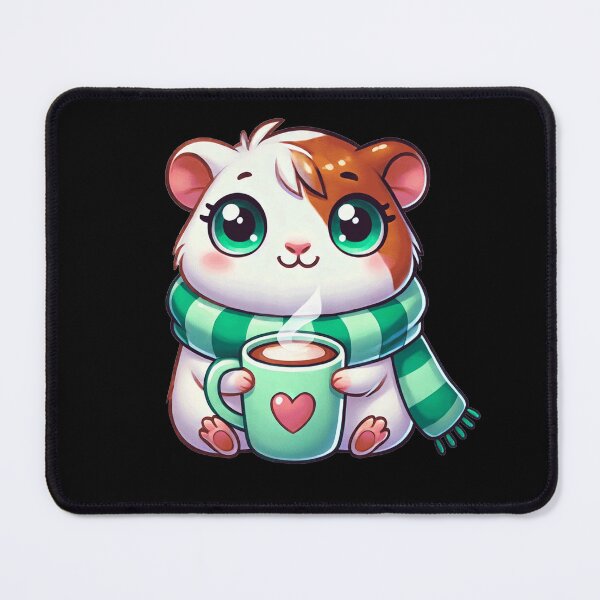 Item preview, Christmas Hamster & Coffee Women Hamster Lover designed and sold by BlueBerry-Pengu.