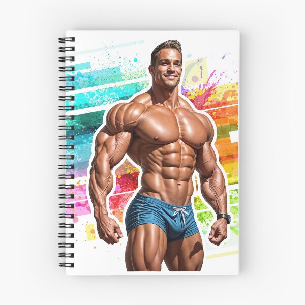 Item preview, New Series: Bodybuilder Sticker #58 designed and sold by ForeverPrintsOK.