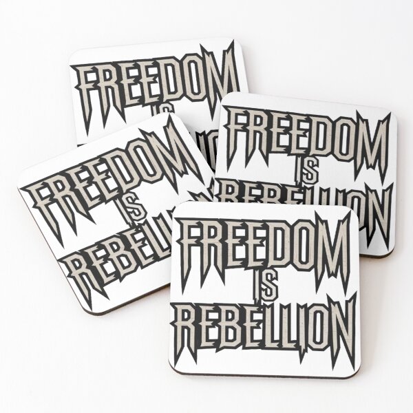 Item preview, Freedom is Rebellion designed and sold by K-M-R-CREATIONS.