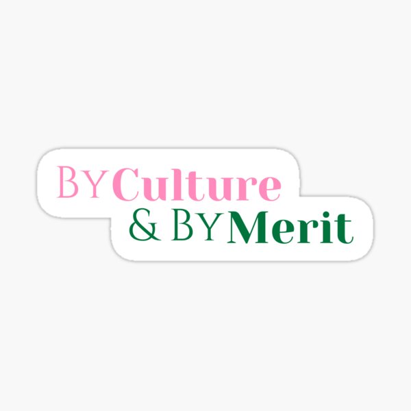 Alpha Kappa Alpha Sorority Inc. - Simple Motto Sticker