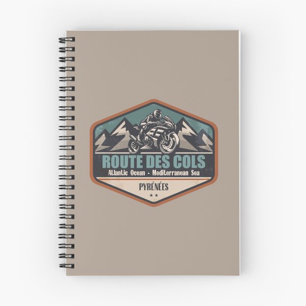 Item preview, Route des Cols Pyrenees Motorcycling Mountain Design designed and sold by CynthiaGraphics.