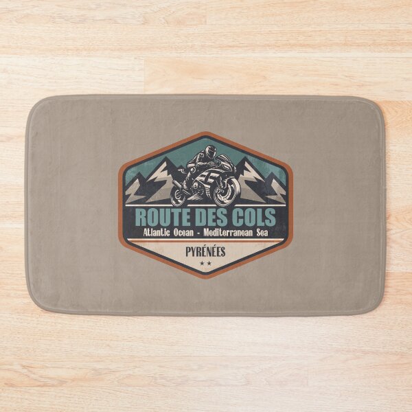 Item preview, Route des Cols Pyrenees Motorcycling Mountain Design designed and sold by CynthiaGraphics.
