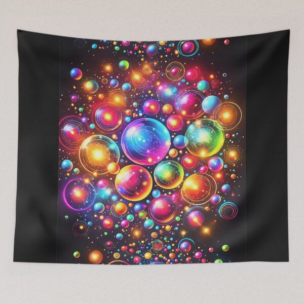 Item preview, Nebula Bubble Cascade II designed and sold by WheelieGdArt.