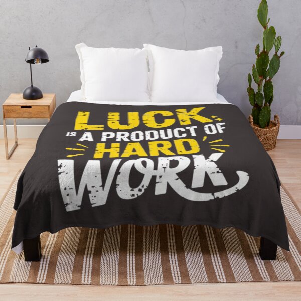 Item preview, LUCK IS A PRODUCT OF Hard Work designed and sold by 123ks.
