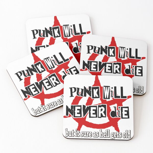 Item preview, Punk will never die, but it sure as hell gets old designed and sold by MoreBeauty.