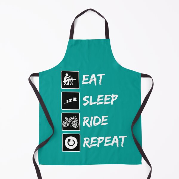 Item preview, Eat Sleep Ride repeat 2024 designed and sold by Hotshots Design.