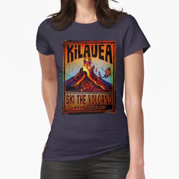 SKI KILAUEA -2 Fitted T-Shirt