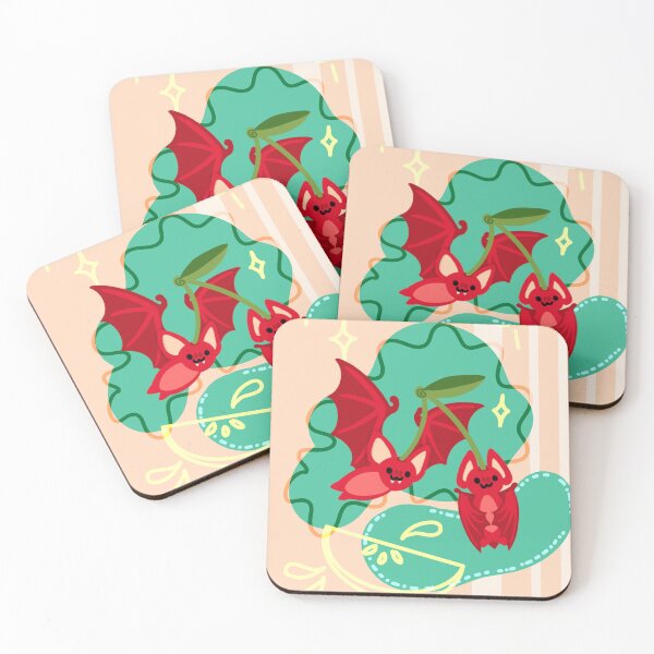 Item preview, Cherry “Fruit Bats” designed and sold by GobboYaga.