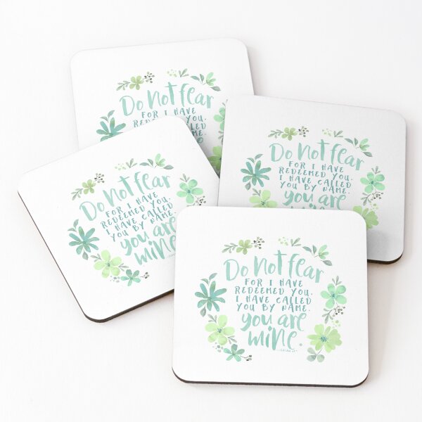 Item preview, Have Called You By Name You Are Mine Isaiah 43:1 Teal designed and sold by amazingjoy.