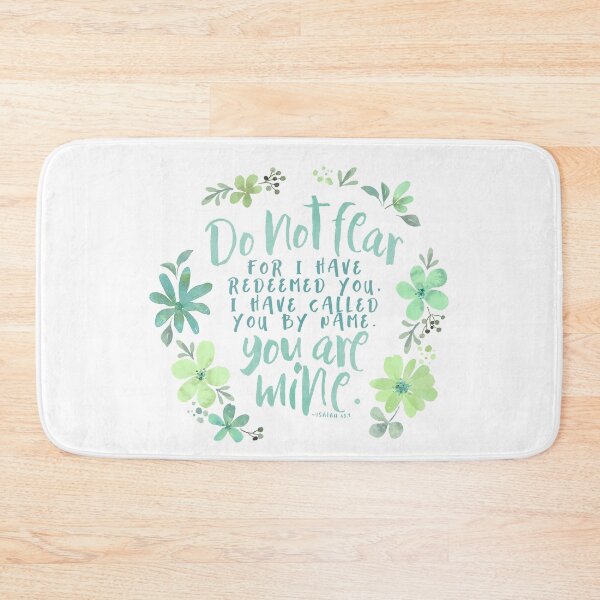 Item preview, Have Called You By Name You Are Mine Isaiah 43:1 Teal designed and sold by amazingjoy.