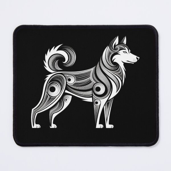 Item preview, A stylized black and white illustration of a siber designed and sold by chessnegocios.