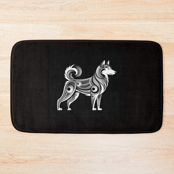 Item preview, A stylized black and white illustration of a siber designed and sold by chessnegocios.