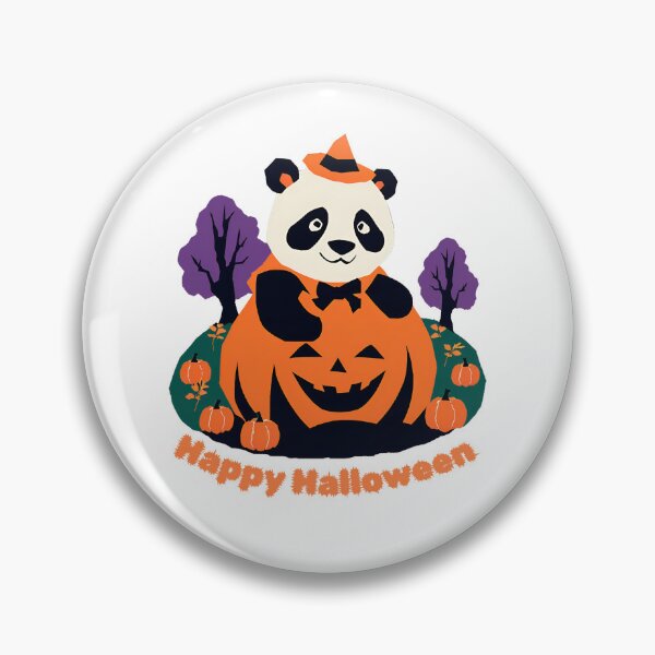 Item preview,  Happy Halloween Panda  designed and sold by ShopTwentyFour.
