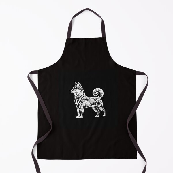 Item preview, A stylized black and white illustration of a siber designed and sold by chessnegocios.