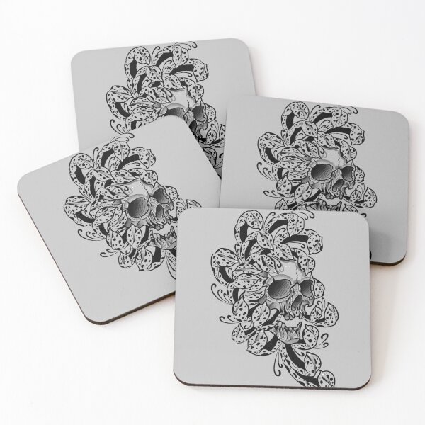 Item preview, Skull flower designed and sold by 7Delamancha.