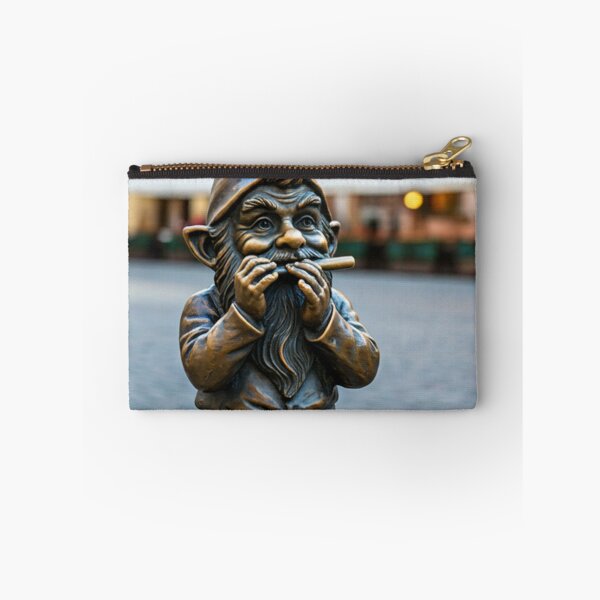 Item preview, Thinking of Wroclaw - Gnome With Flute designed and sold by Purrfecta.